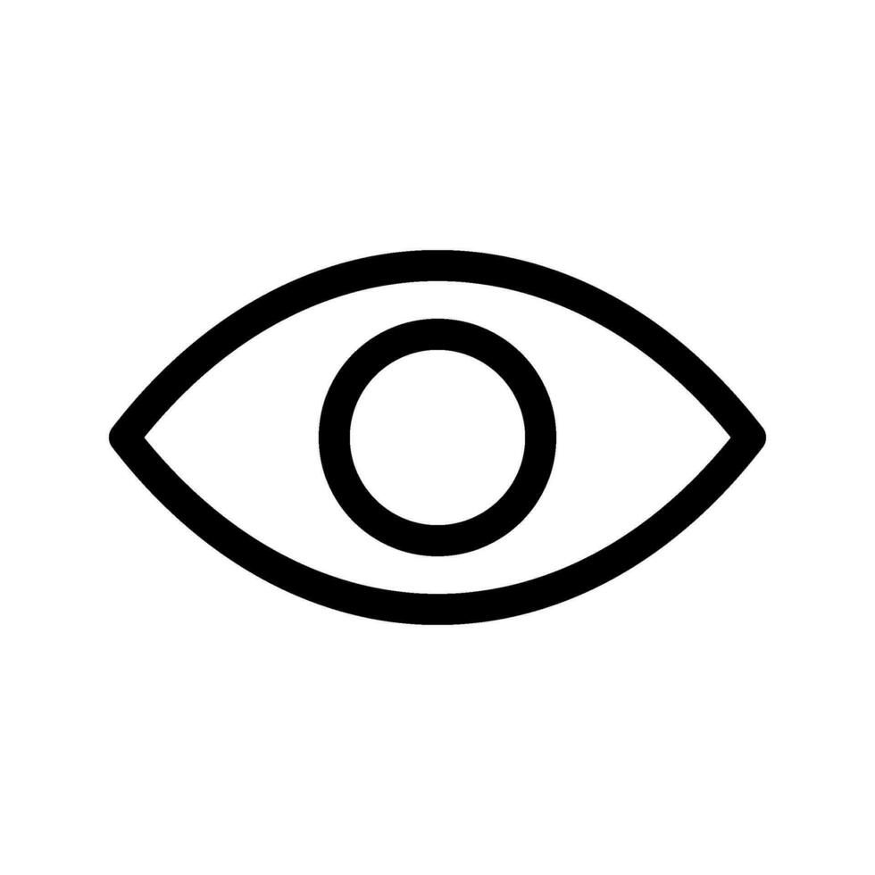 Eye Icon Vector Symbol Design Illustration