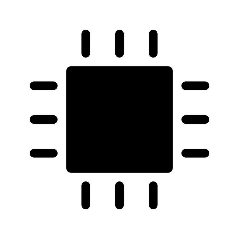 Chip Icon Vector Symbol Design Illustration