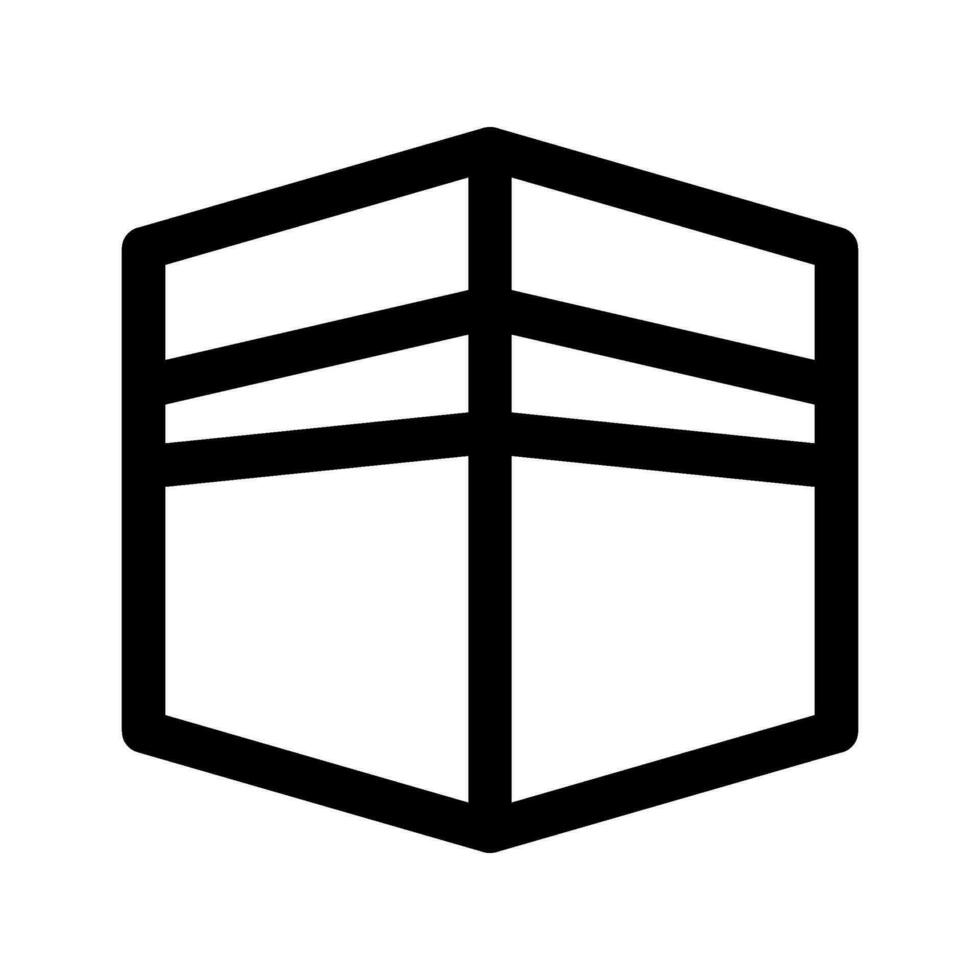 Kabaa Icon Vector Symbol Design Illustration