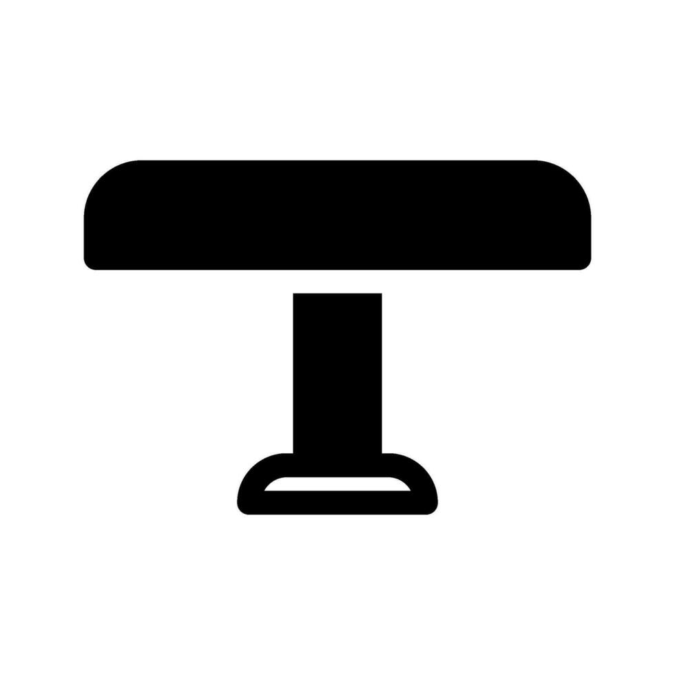 Table Icon Vector Symbol Design Illustration