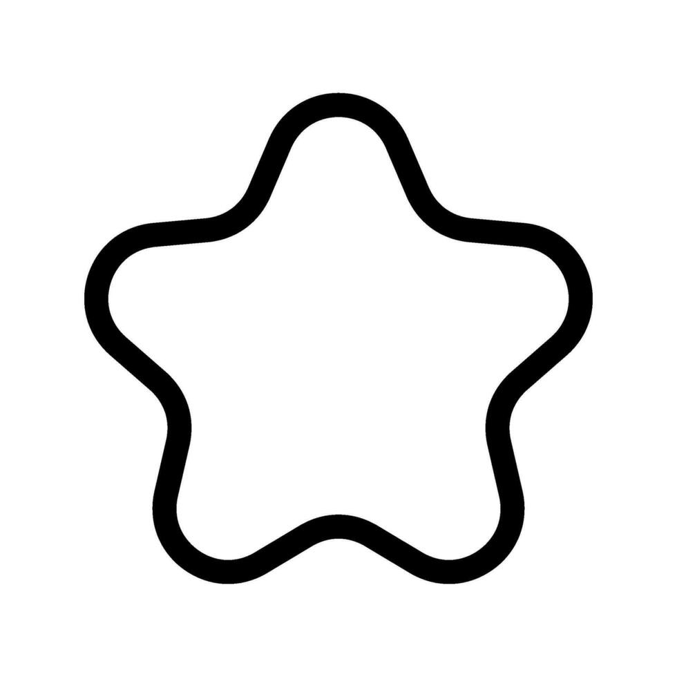 Star Icon Vector Symbol Design Illustration