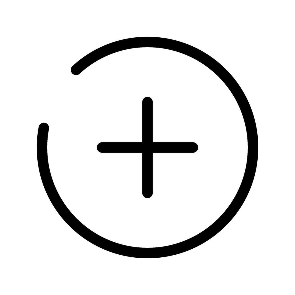Add Icon Vector Symbol Design Illustration