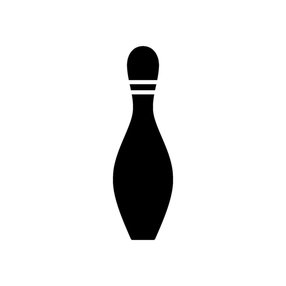 Bowling Striking Victory icon vector design templates