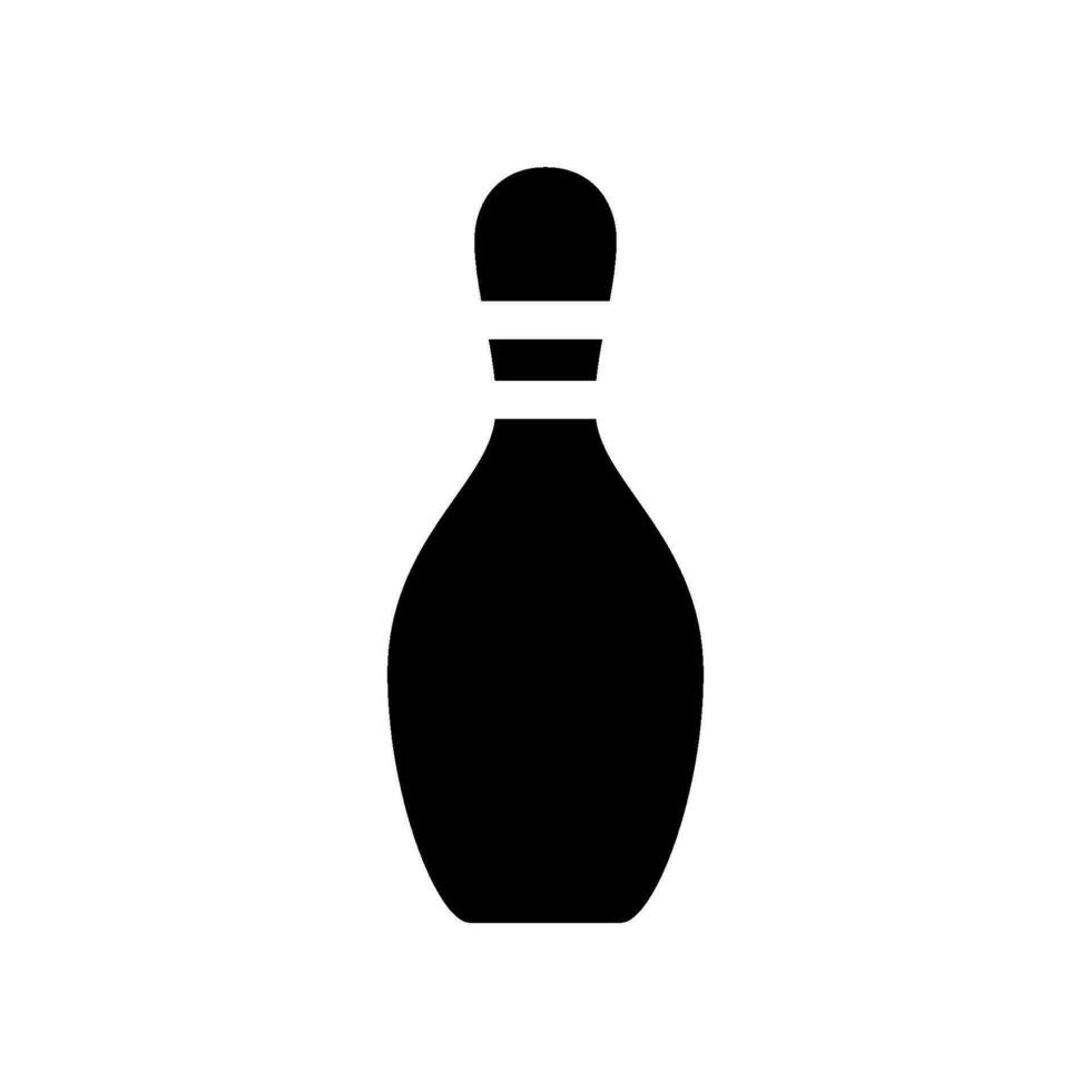 Bowling Striking Victory icon vector design templates