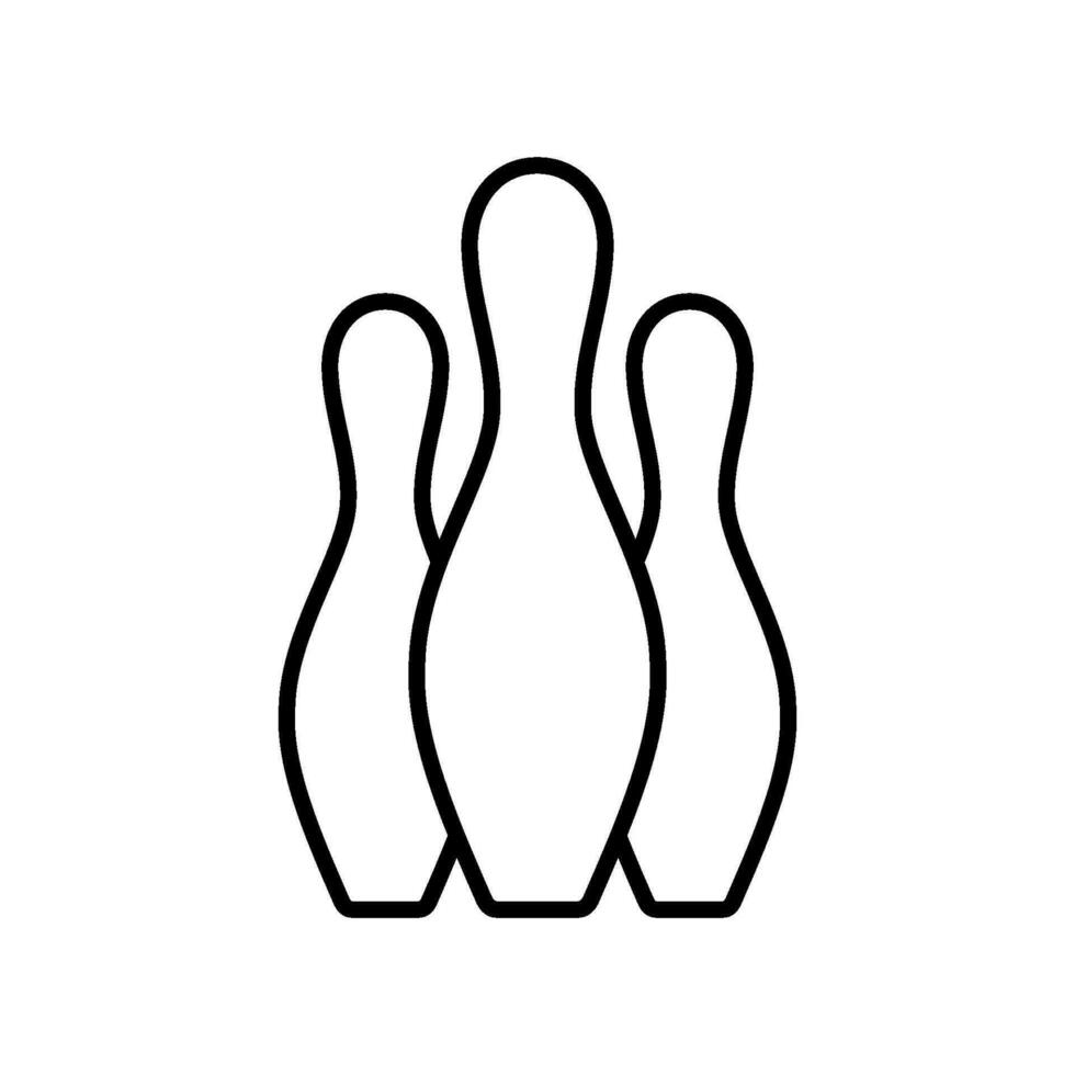 Bowling Striking Victory icon vector design templates 26636231 Vector