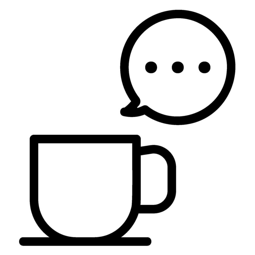 coffee line icon 26636529 Vector Art at Vecteezy