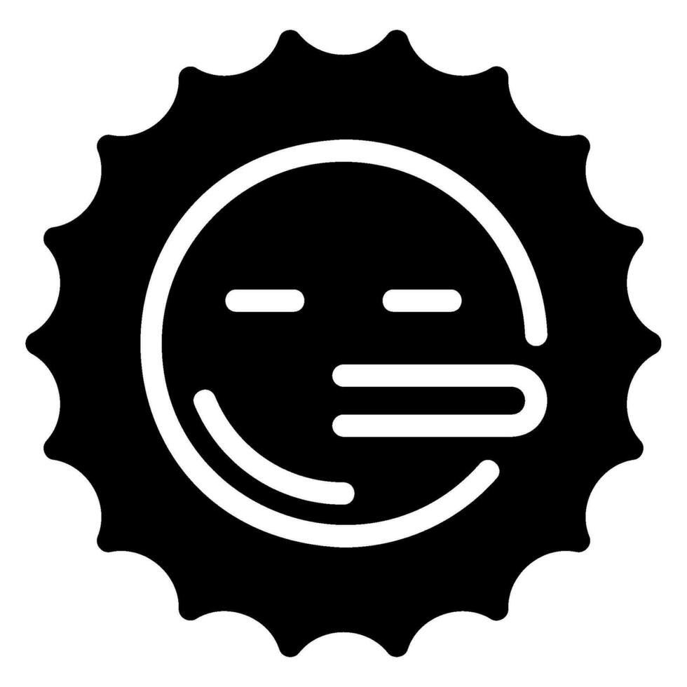 liar glyph icon vector
