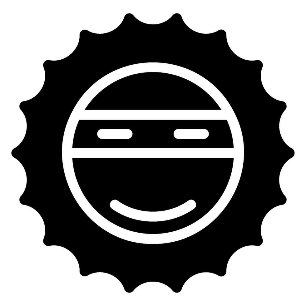 thief glyph icon vector