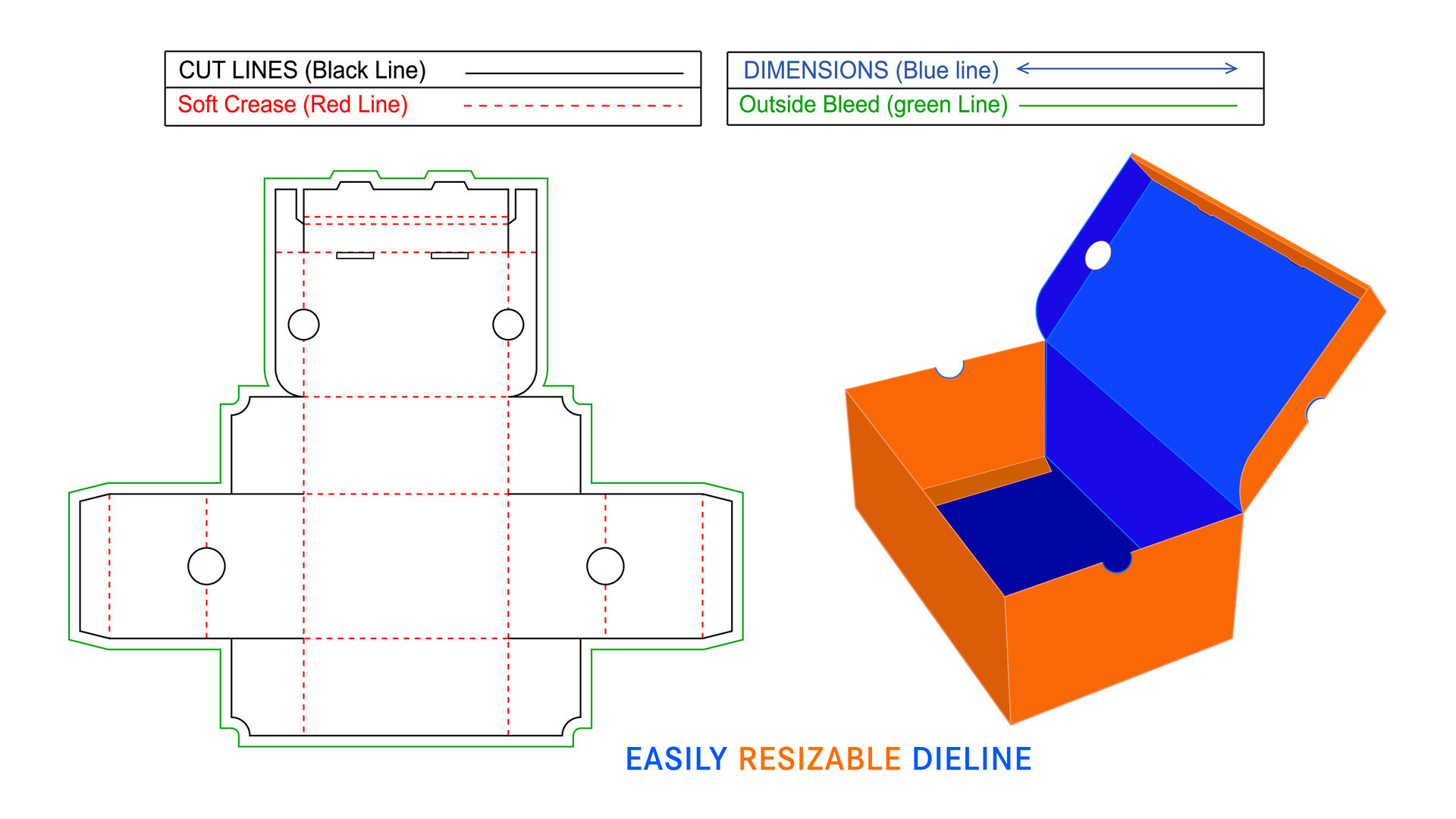 Cardboard shoe boxes, kraft paper shoes box, foldable type shoe natural kraft box dieline and 3D