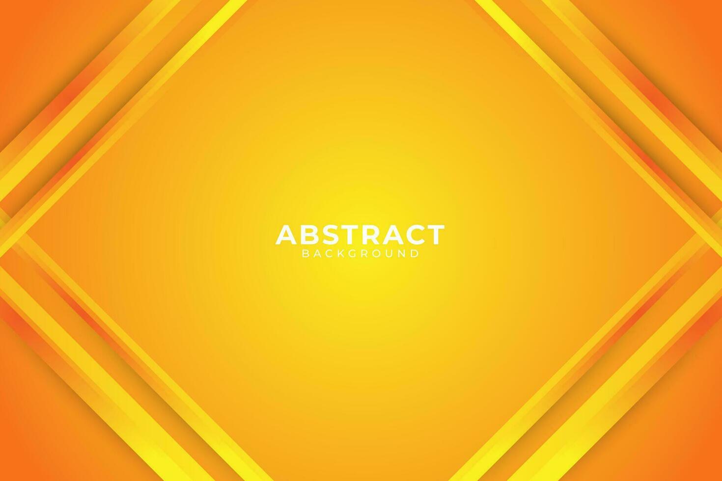Modern orange abstract background design vector