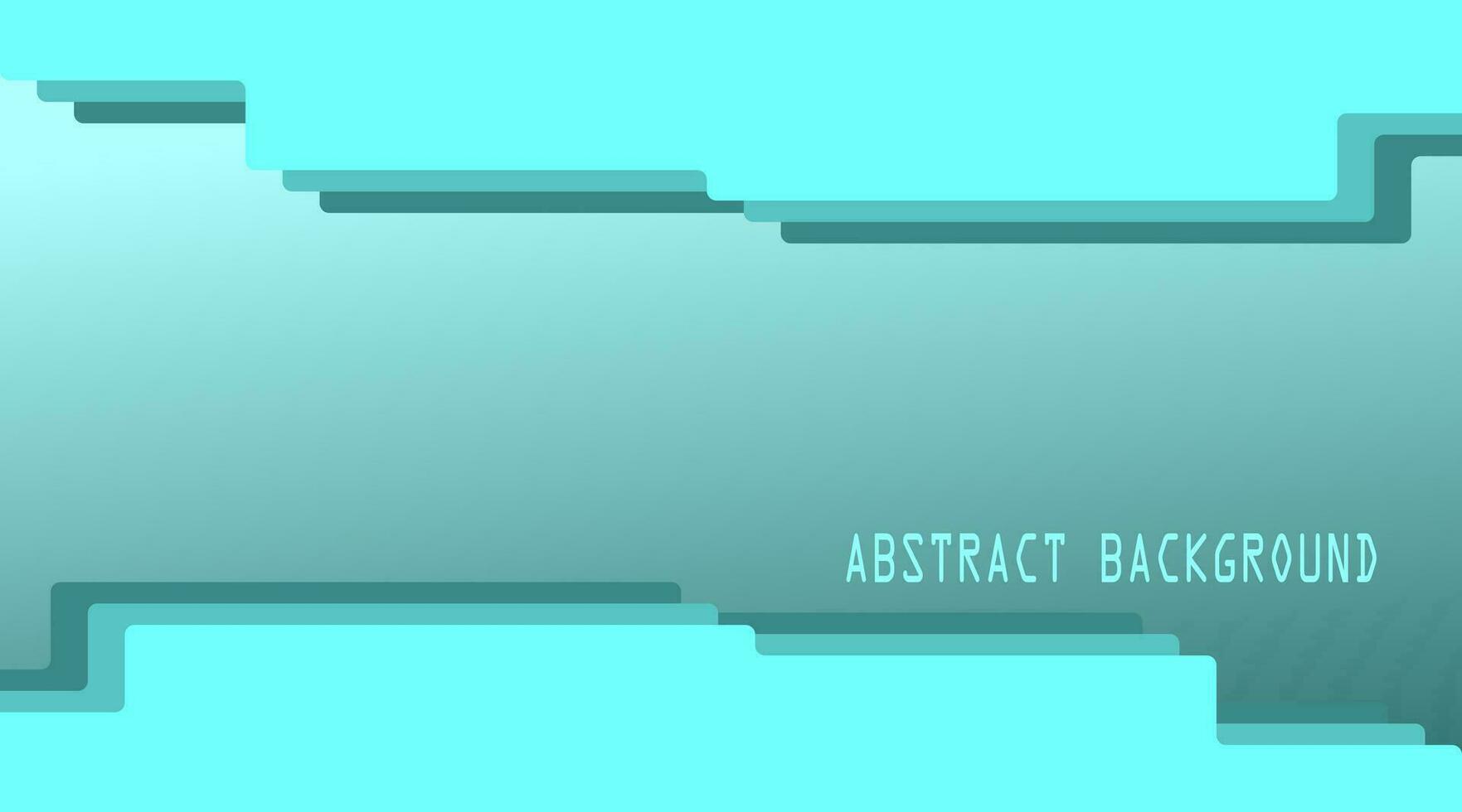 Bright papercut abstract background with gradient green square pattern vector