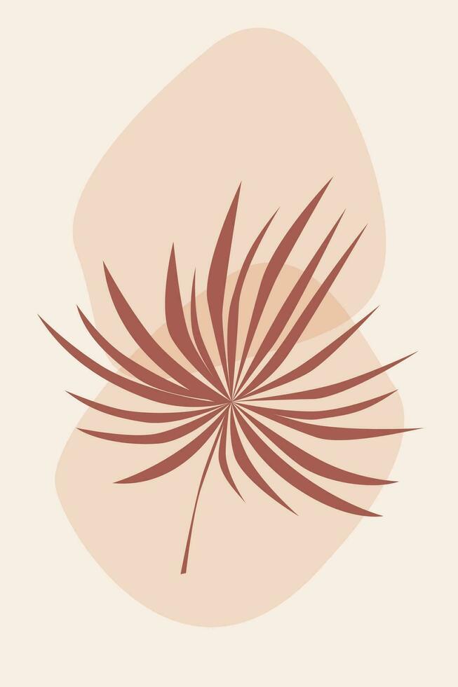 Rainforest jungle exotic leaf pattern background. vector