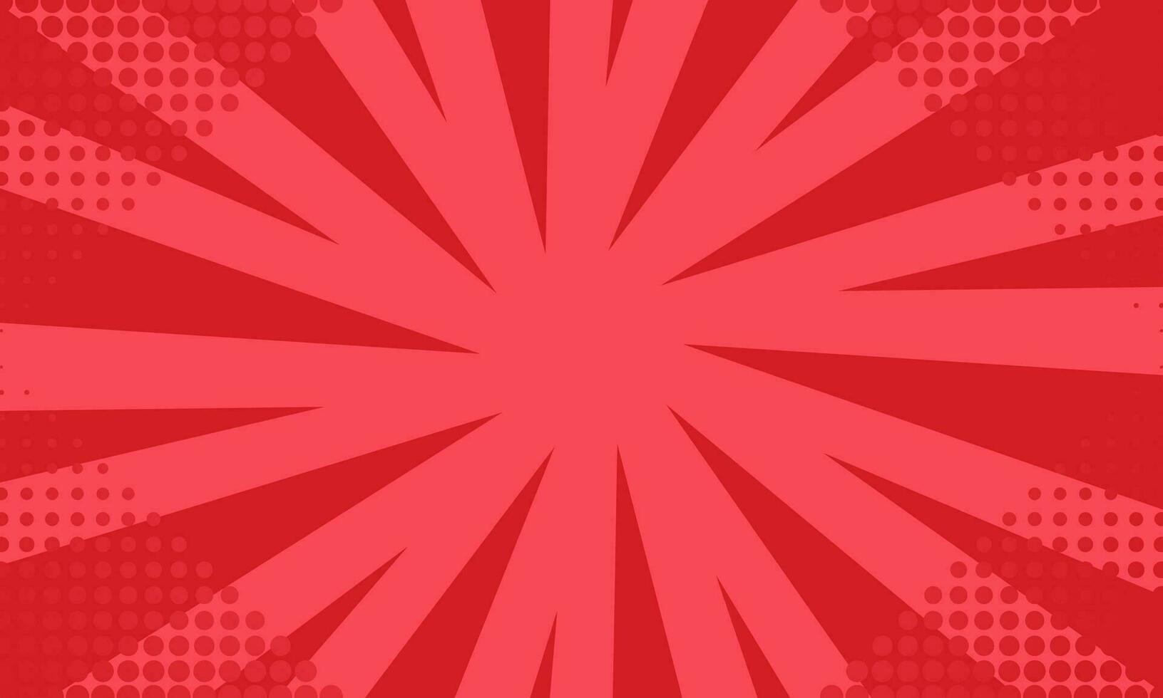 a red background with a starburst pattern vector