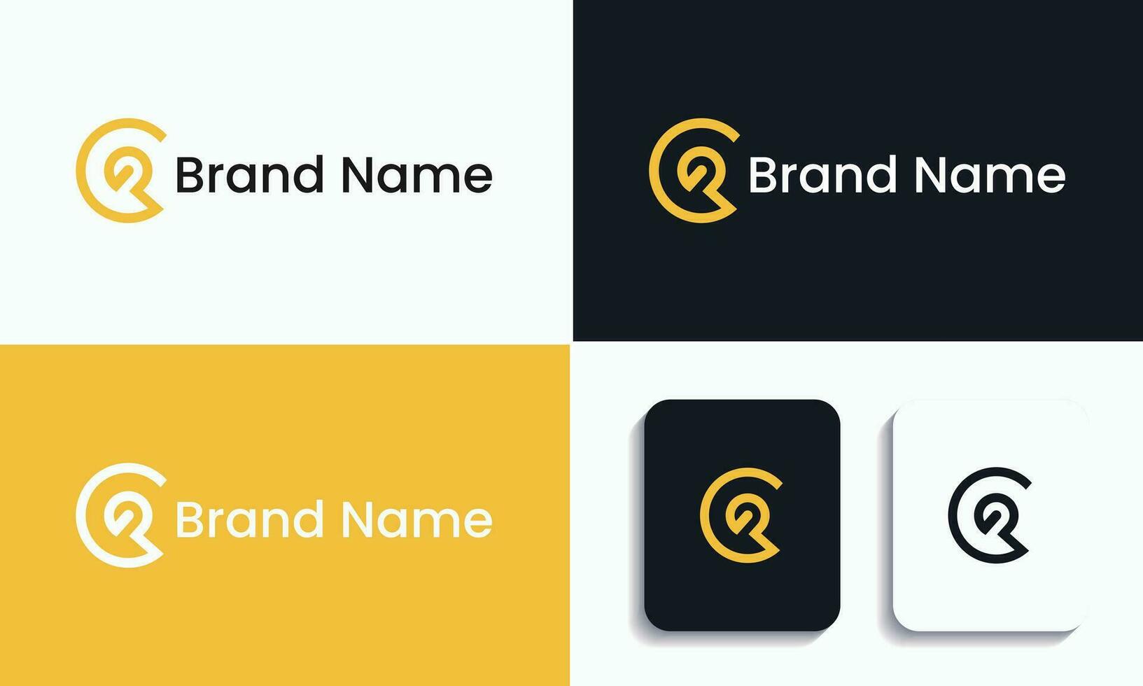 Letter Logo Design and G Letter Alphabet Modern and Creative. vector