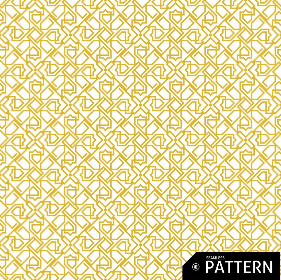 Seamless abstract geometric pattern with continuous lines, vector illustration for your design background decoration