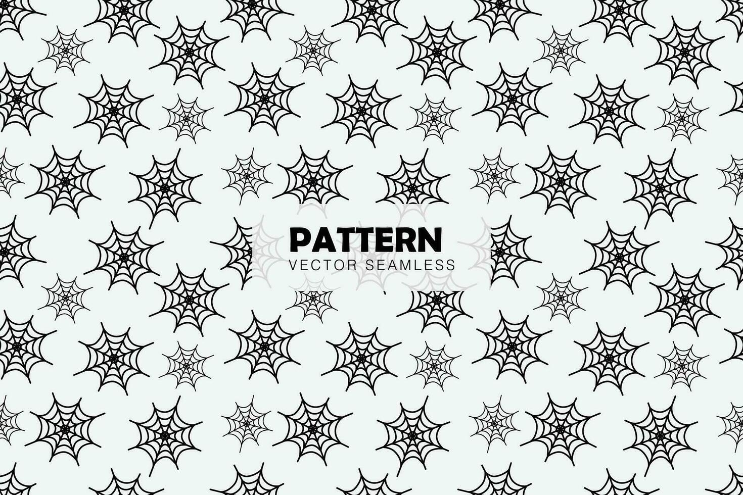 Spider webs line art simple abstract vector seamless repeat pattern