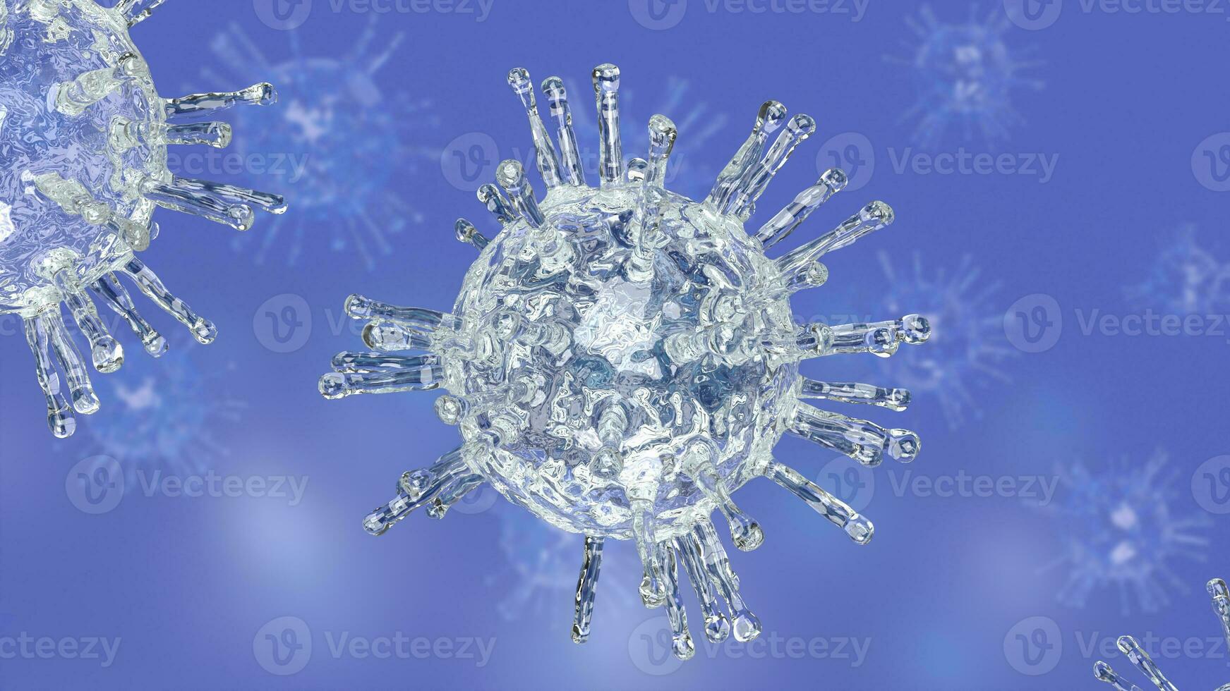 The coronavirus for sci or medical concept 3d rendering photo