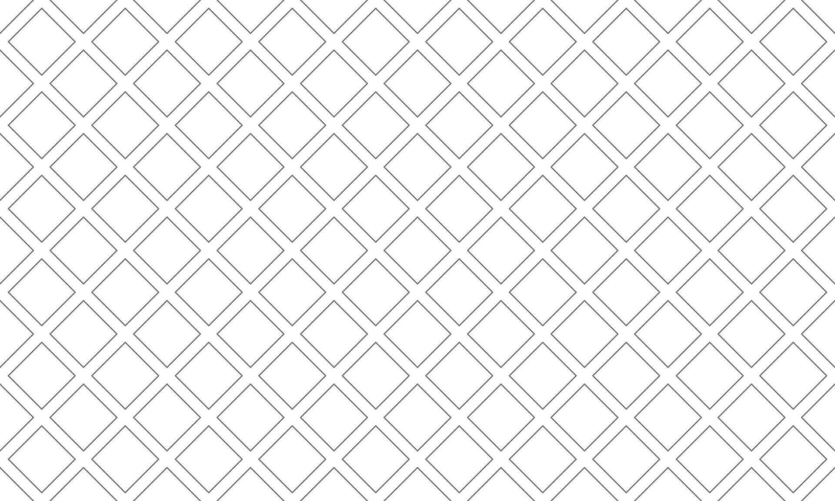 gris diamante o diagonal cuadrado sin costura modelo en blanco antecedentes. vector resumen.