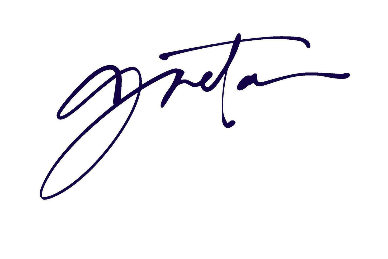 signature series G design illustration vector