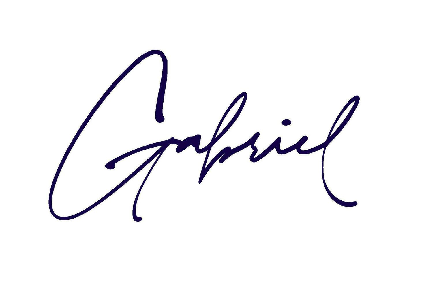 signature series G design illustration vector