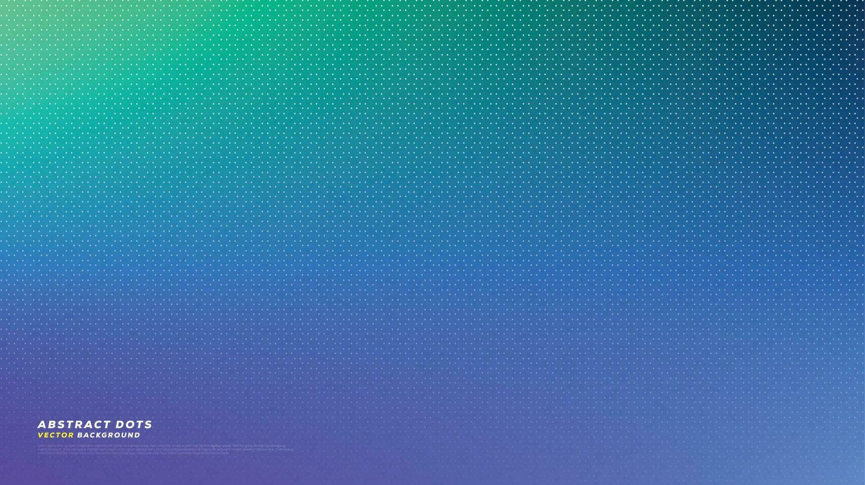 abstract vector dots background blue green