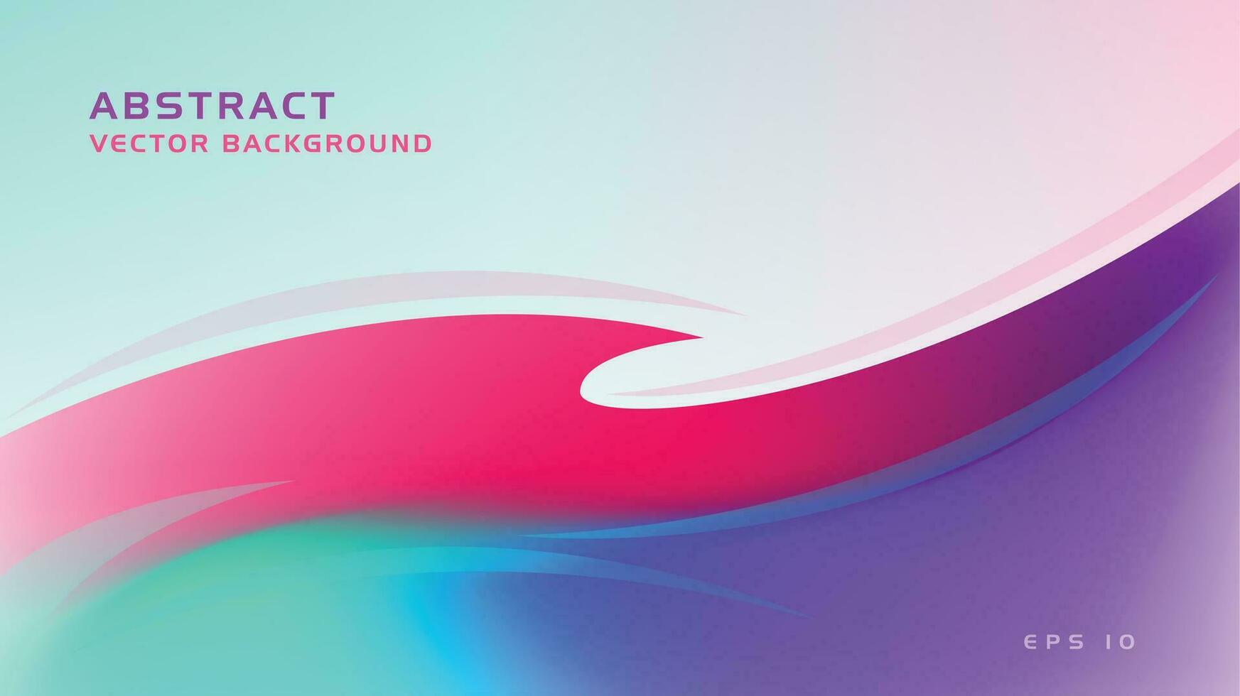 vector bg abstract vector background template curve lines in trendy gradient blue, light blue, purple, pink