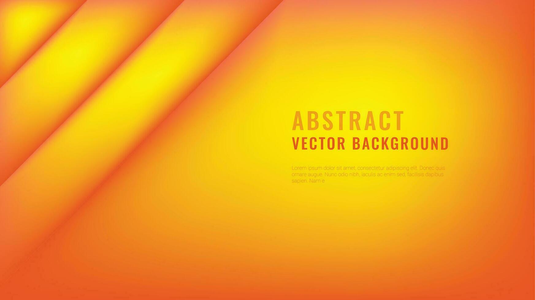 abstract vector bg yellow, orange gradients bars