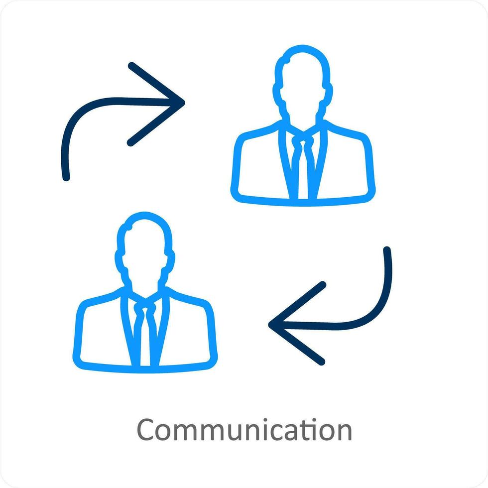 Communication and message icon concept vector