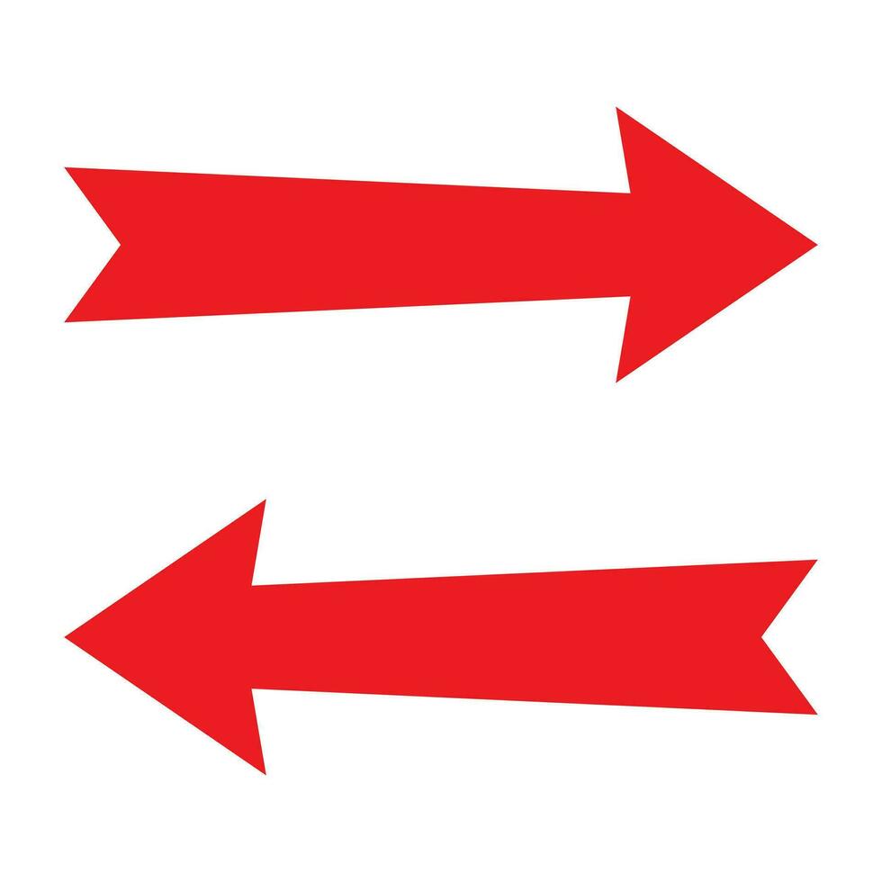 red previous arrow