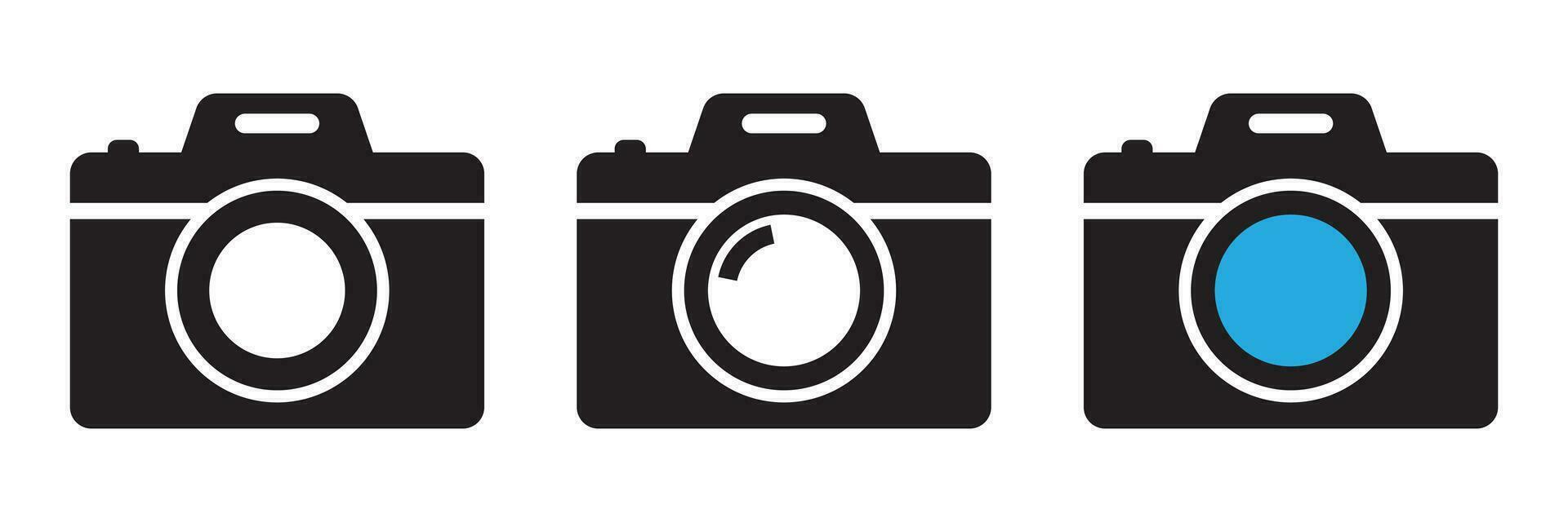 Camera icon. Photo camera vector icon.