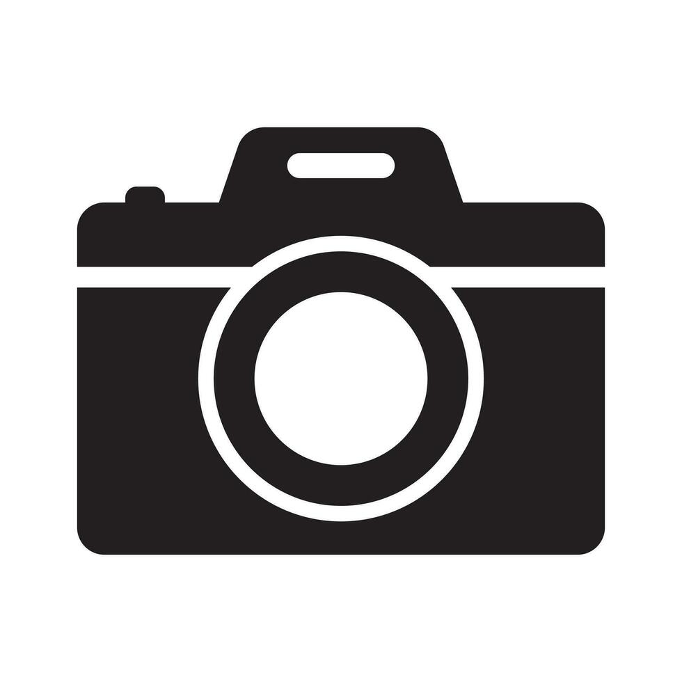 Camera icon. Photo camera vector icon.