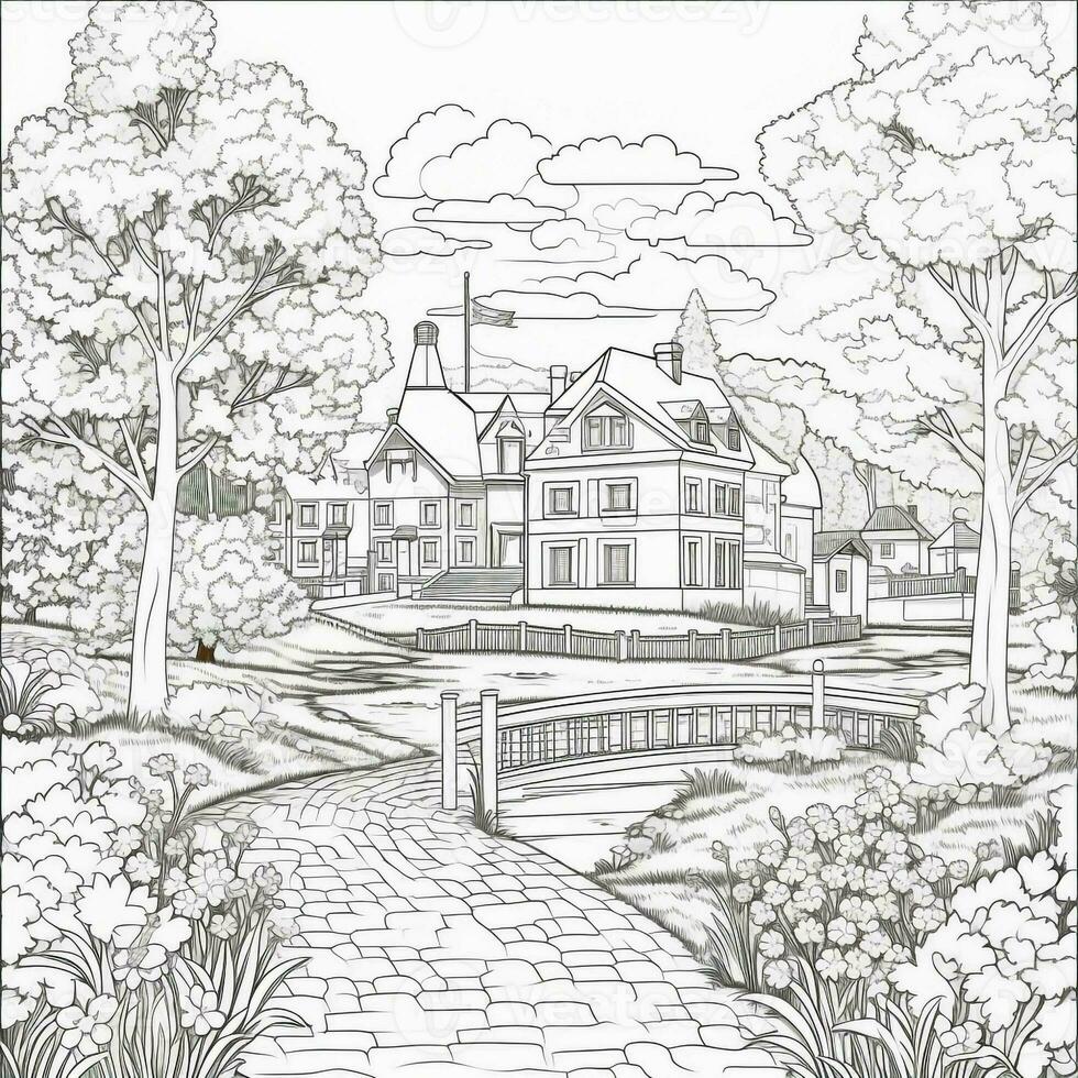 Spring Coloring Pages photo