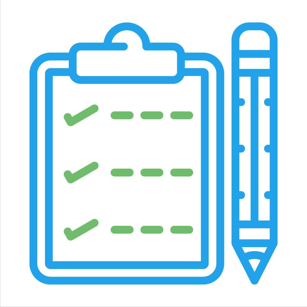 Writing pad Vector Icon