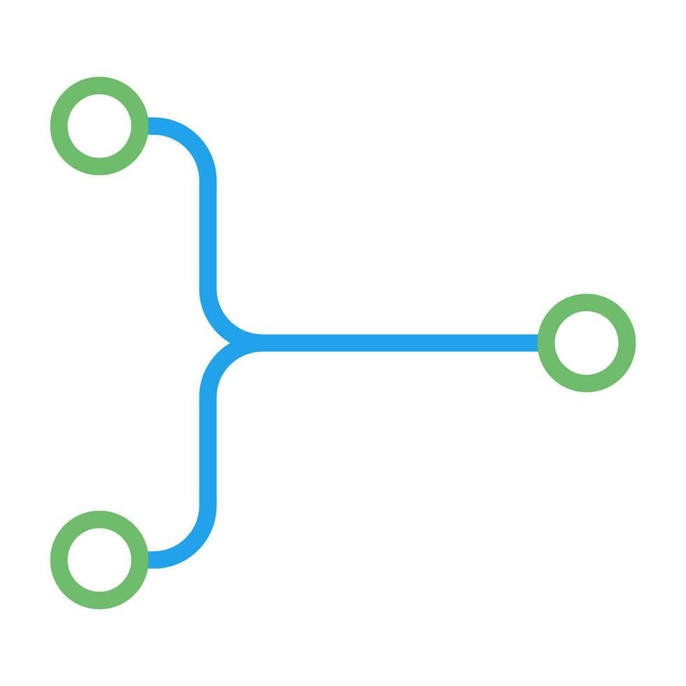 Convergence Vector Icon