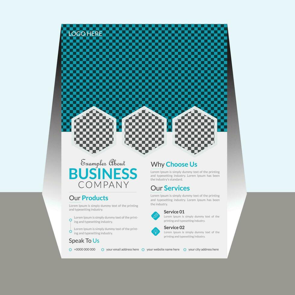 how to create a business flyer for free vector