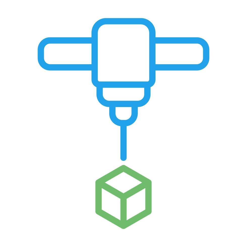 3d Printing Vector Icon