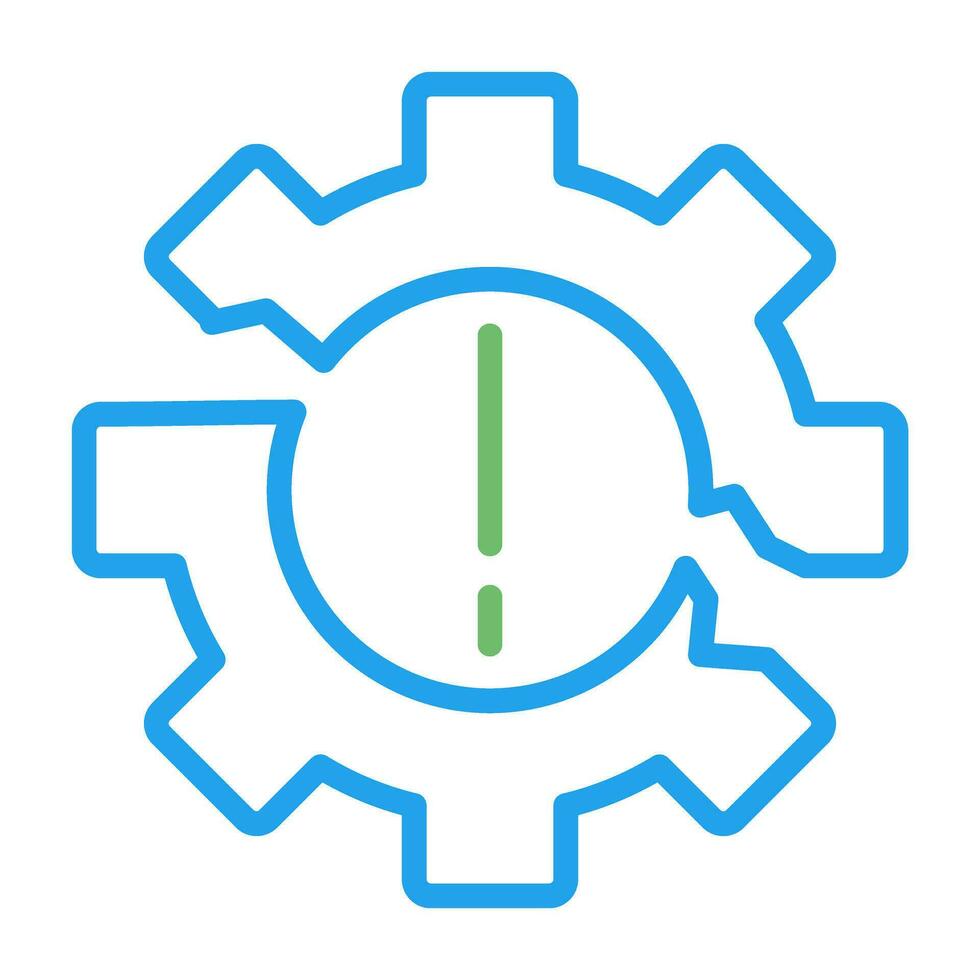 Operational Breakdown Vector Icon