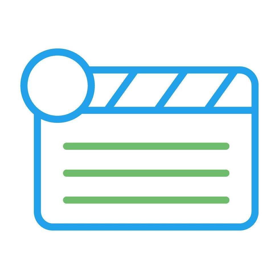 Clapper Board Vector Icon