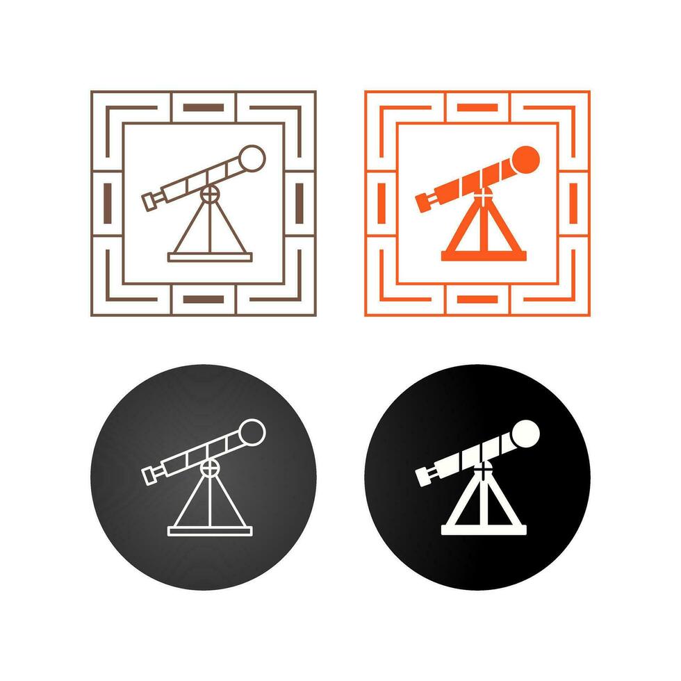 Telescope Vector Icon
