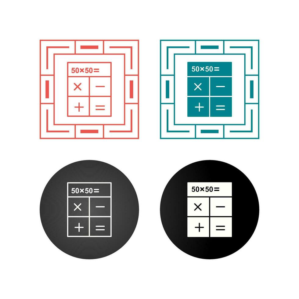 Calculations Vector Icon