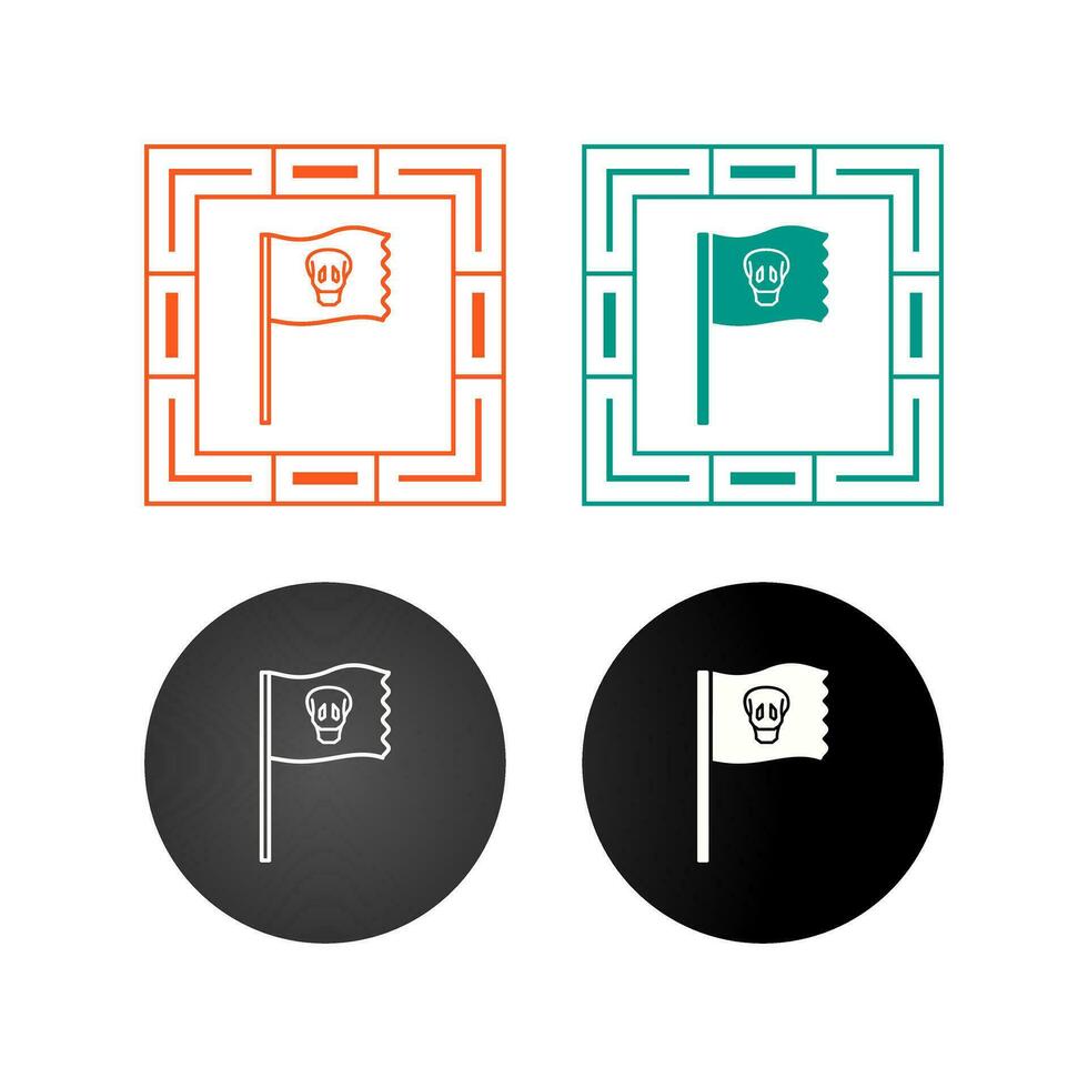 Pirate Flag Vector Icon