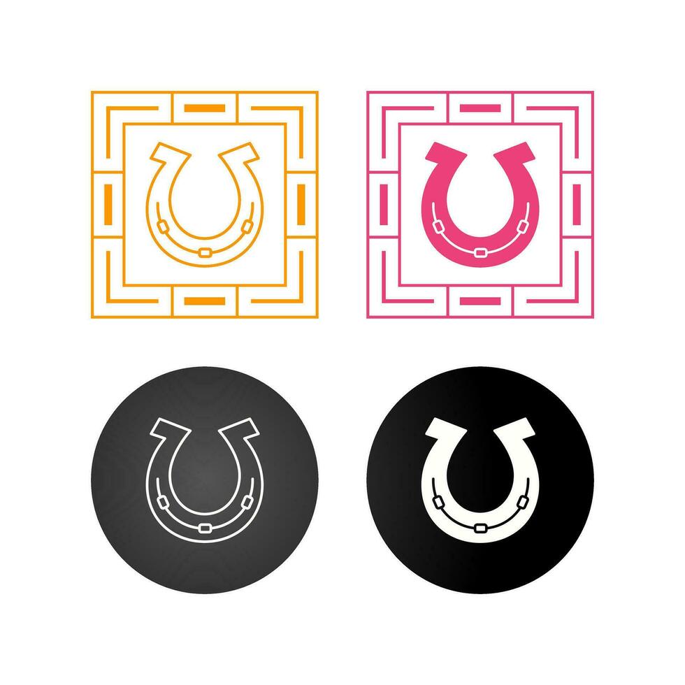 Horse Shoe Vector Icon