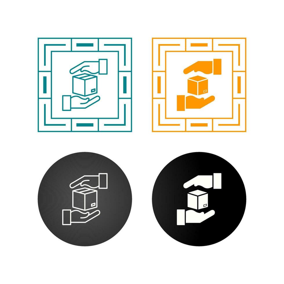 Receive Package Vector Icon