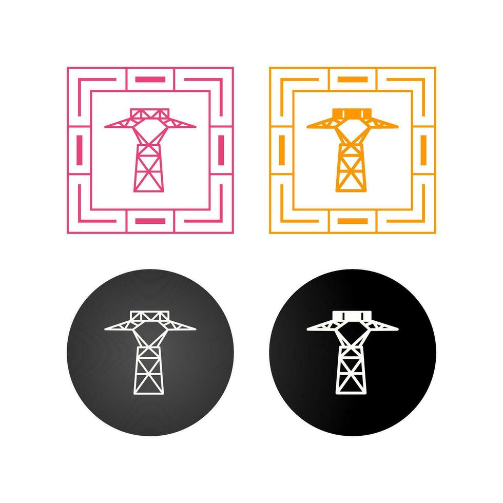 Power Line Vector Icon