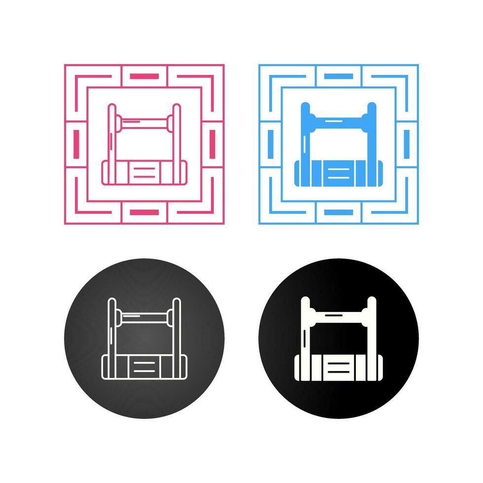 High Jump Vector Icon