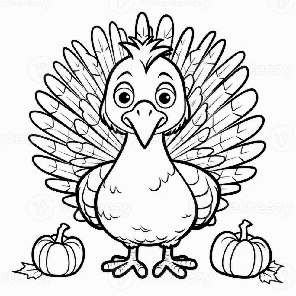 ThanksGiving Coloring Pages photo