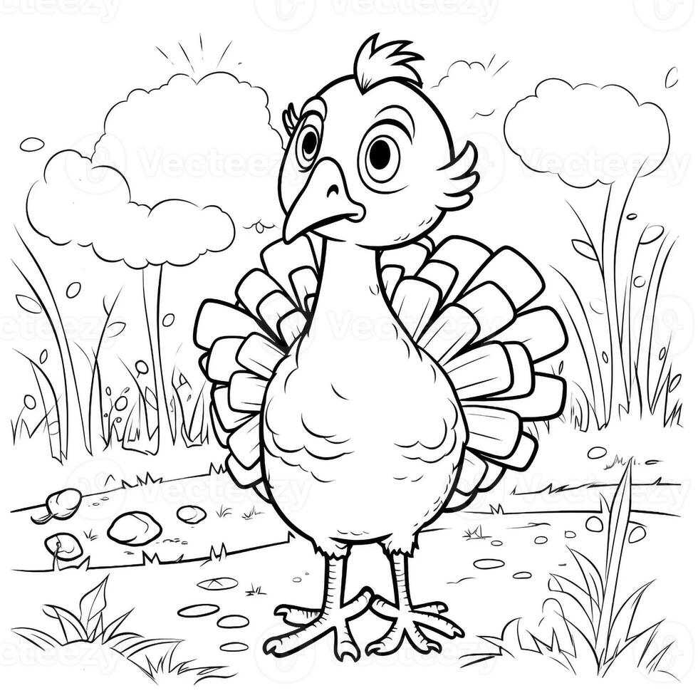 ThanksGiving Coloring Pages photo