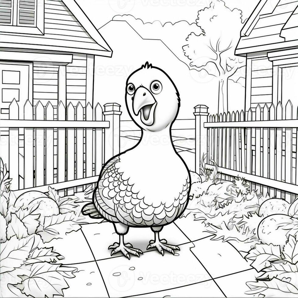 ThanksGiving Coloring Pages photo