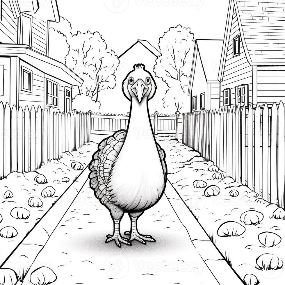 ThanksGiving Coloring Pages photo