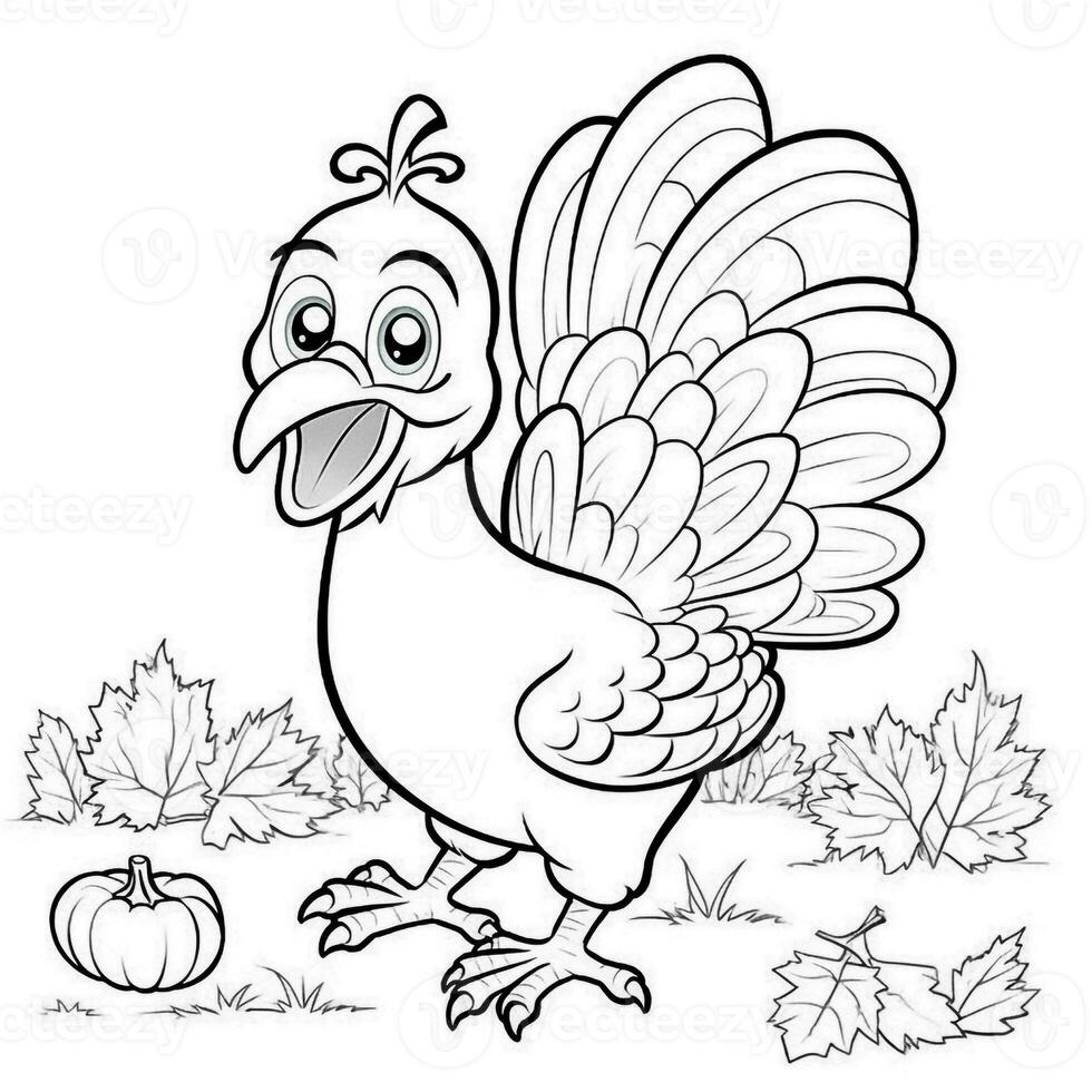 ThanksGiving Coloring Pages photo